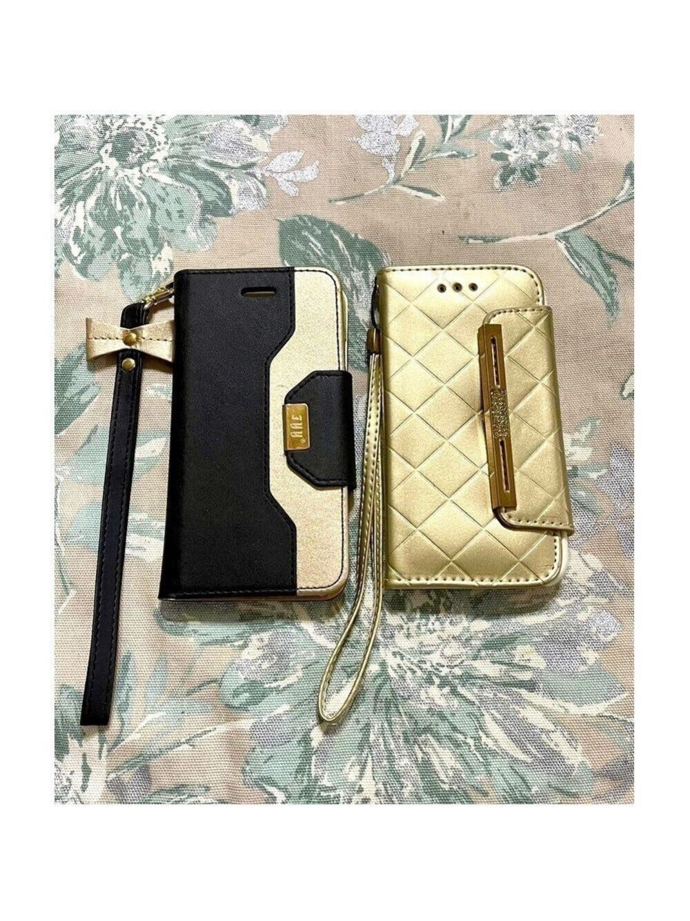 iPhone 6 cases Set of 2 Gold Black